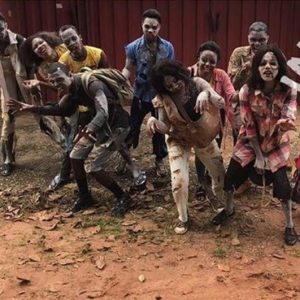 Uniben students dress as zombies