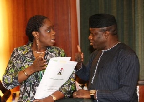 Kemi Adeosun and Kayode Fayemi