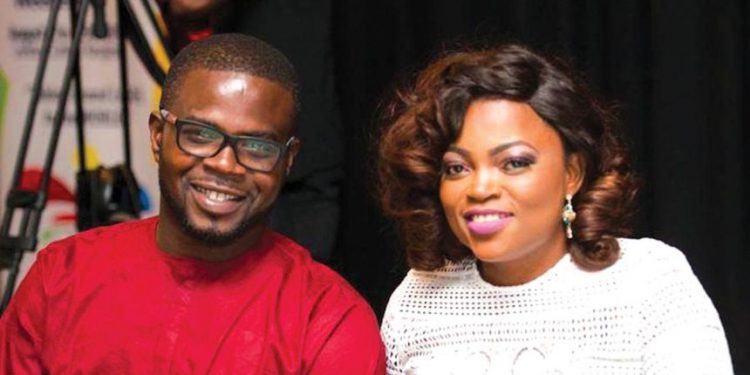 Funke Akindele and husband, JJC Skillz