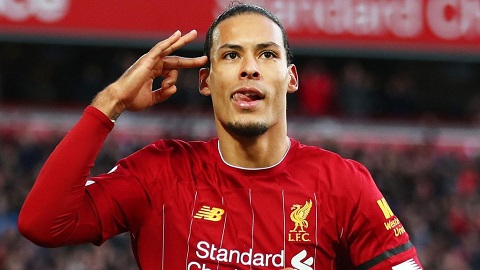 Dutch and English club, Liverpool defender, Virgil Van Dijk