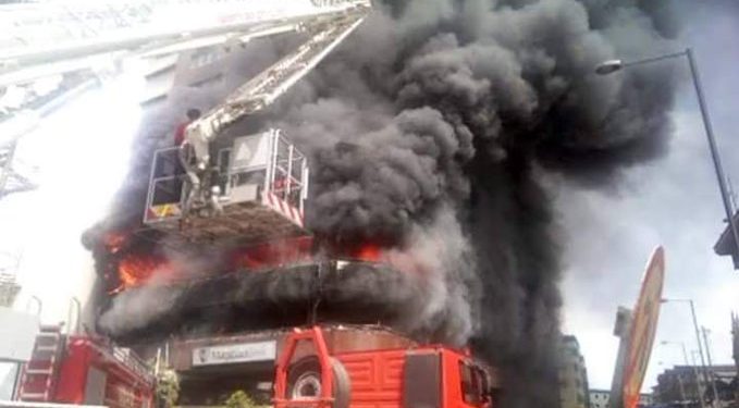 Fire destroys CBN office in Jos