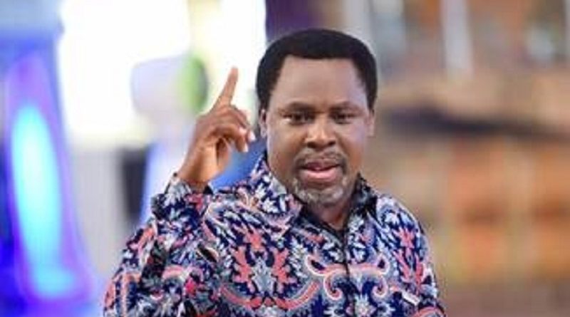 Synagogue Church Of All Nations (SCOAN) Prophet TB Joshua