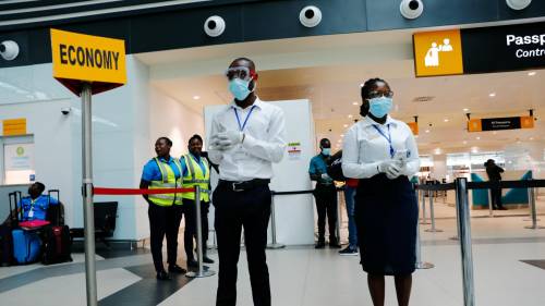 Nigerian airport officials