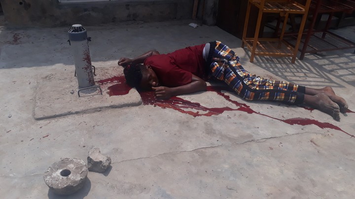 The victim killed by cultists in Ojota