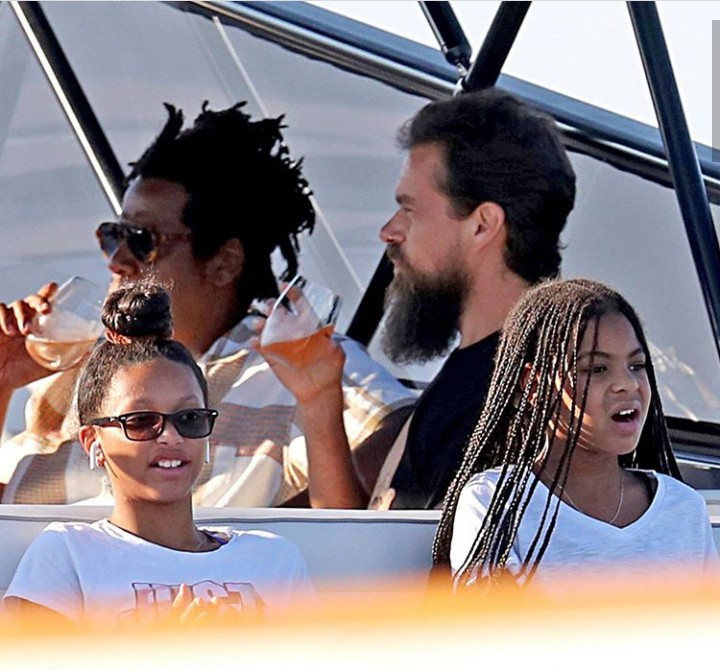 jack dorsey jay z yacht