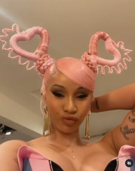 Cardi B's Latest Hairstyle Pays Homage To This Rapper