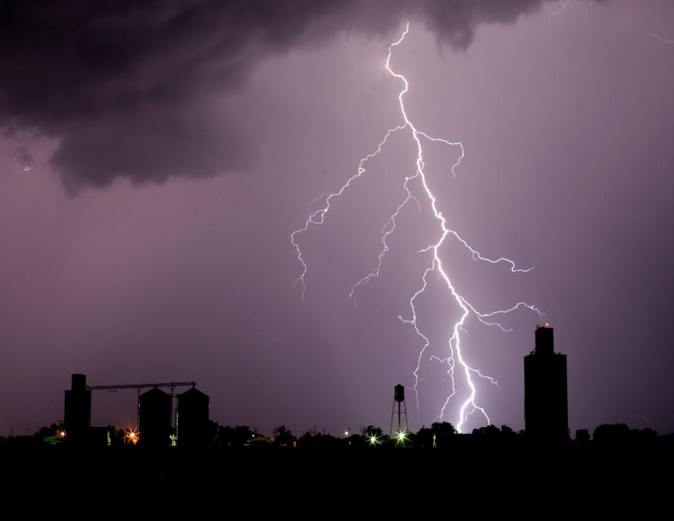 lightning strikes