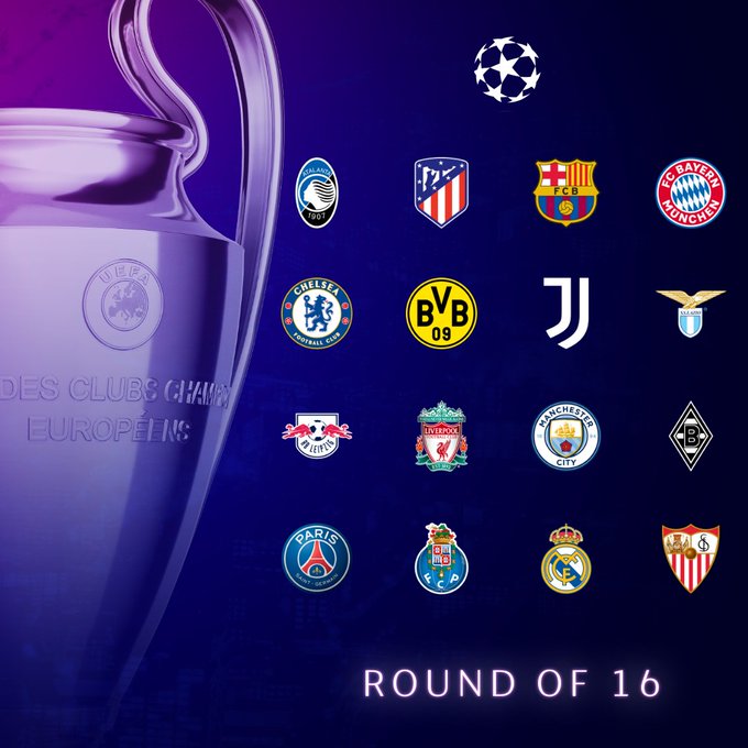 Champions League last 16