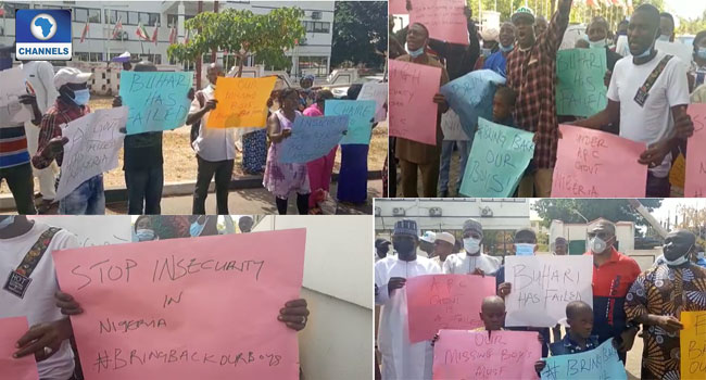 PDP protest against abduction of schoolboys in Katsina