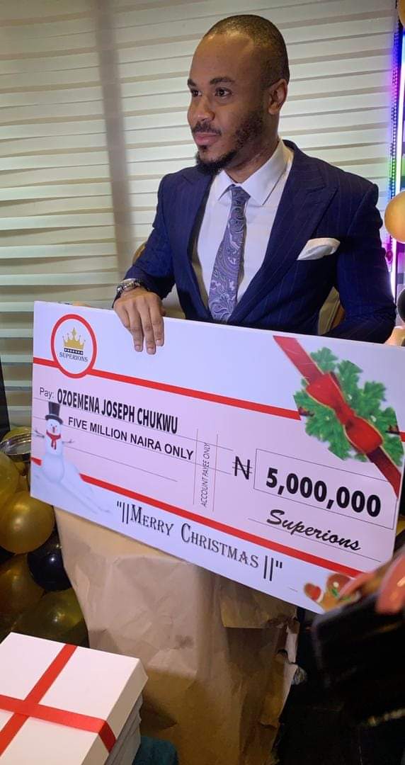 Ozo get N5 million from his fans to celebrate Christmas