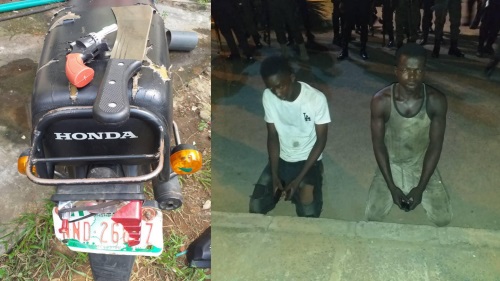 Cultists caught robbing motorists in Lagos