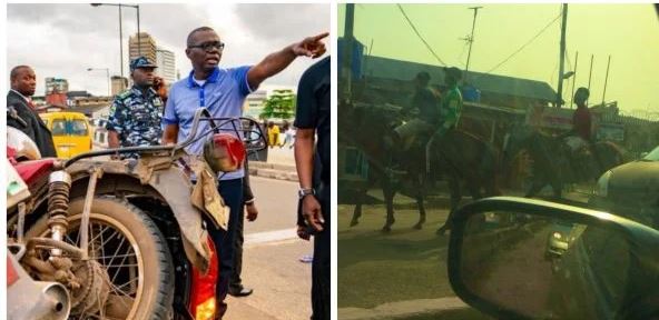 Babajide Sanwo-Olu bans okada and tricycles in Lagos