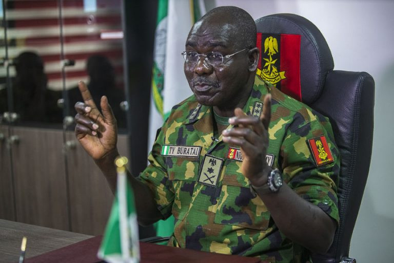 Chief of army staff, Tukur Yusuf Buratai