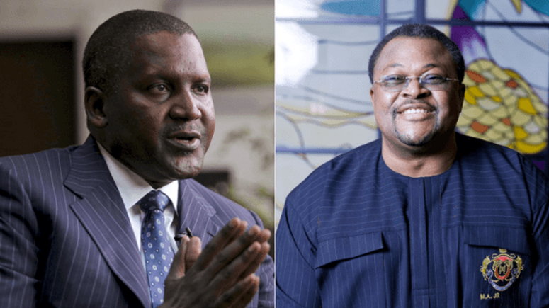 Aliko Dangote and Mike Adenuga