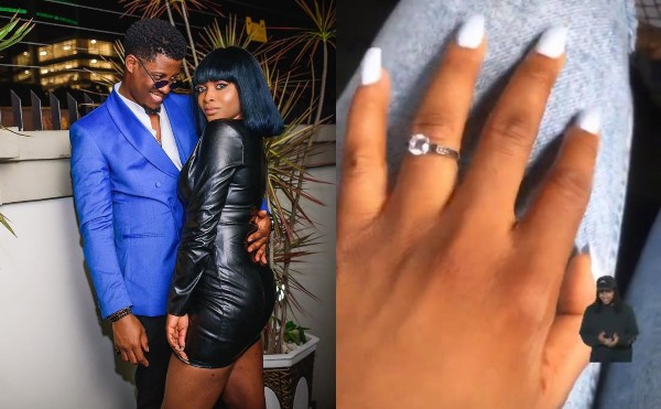 Seyi and girlfriend are engaged