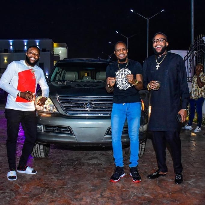 Kcee and E-Money gift Nollywood actor, Junior Pope brand new car