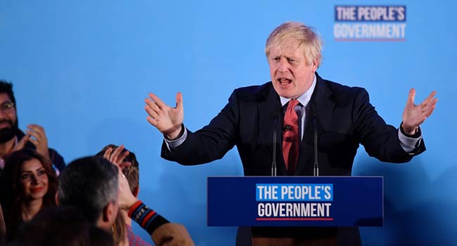 UK Prime Minister, Boris Johnson