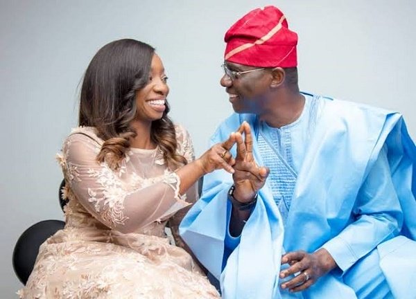 Sanwo-Olu celebrates wife