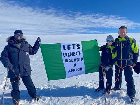 Ned Nwoko flags off Malaria-free Africa campaign in Antarctica