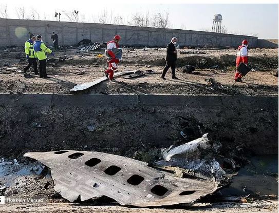 Ukraine crash site