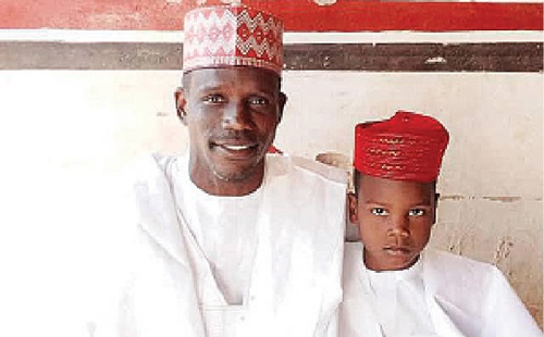 Salisu Mohammed and son, Kwankwaso