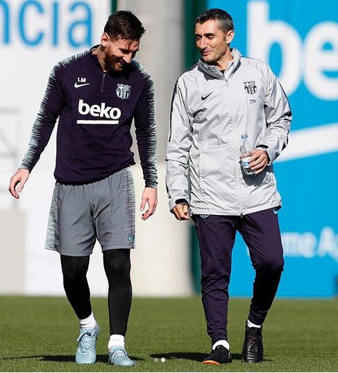 Messi and Valverde