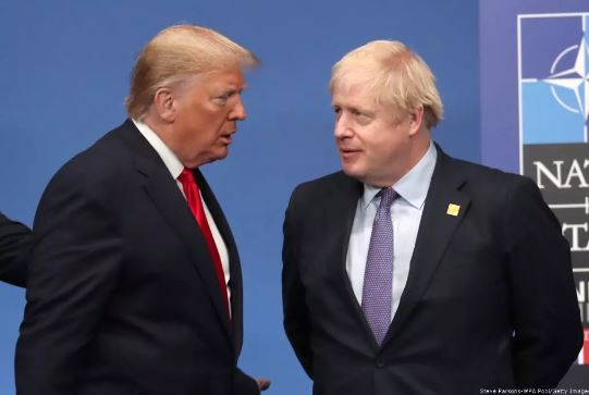 President Donald Trump, Prime Minister Boris Johnson