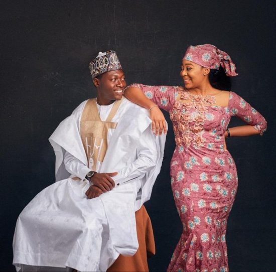 Muhammad Garba Shehu and his sweetheart, Zuwaia Umar Faruk