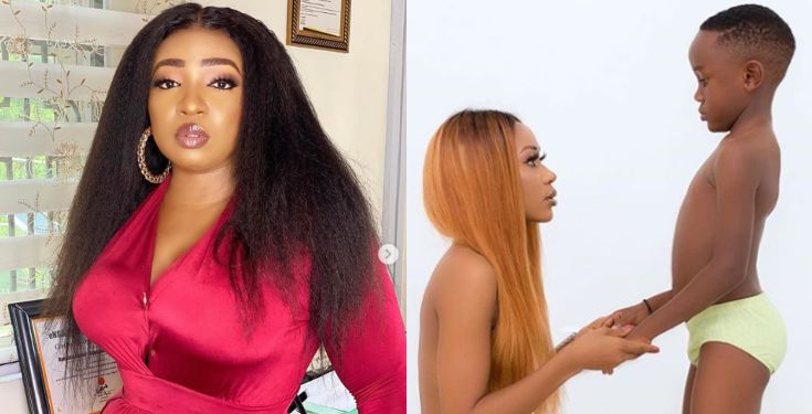 Anita Joseph slams actress for posing naked with her son