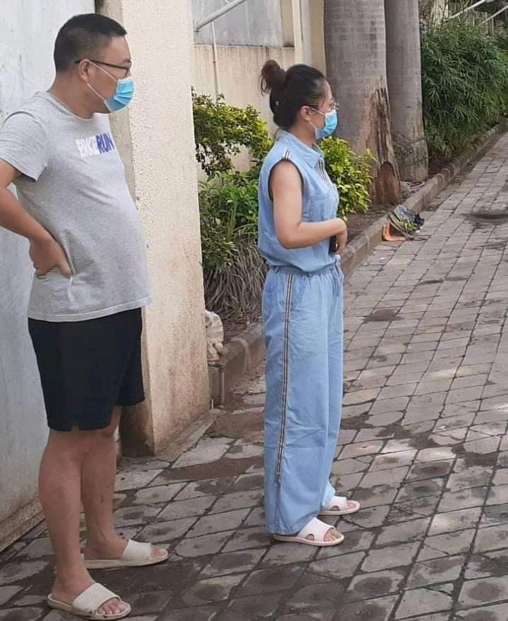 The Chinese couple locked their Nigerian staff inside the house