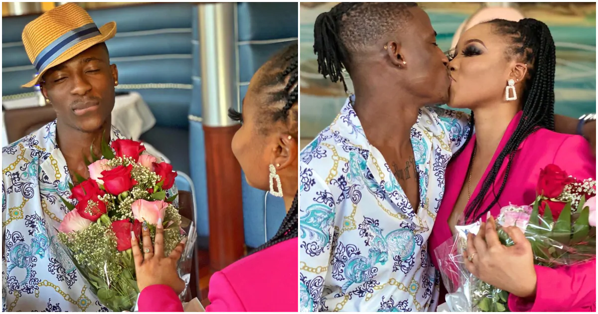 Alesh Ola Sanni proposed to his girlfriend and she said yes