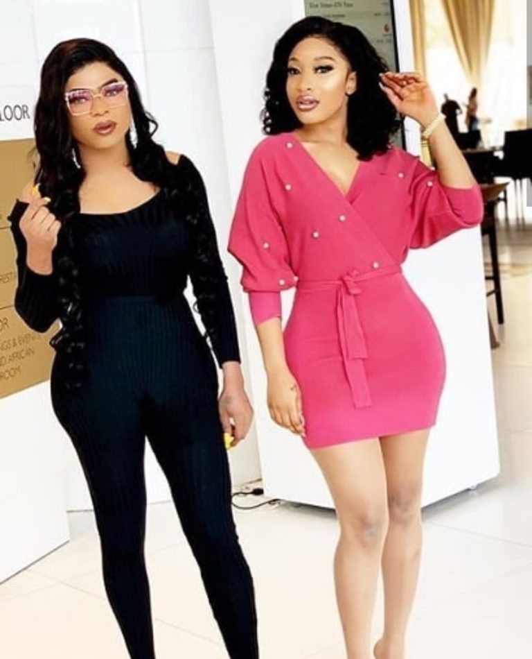 Bobrisky and Tonto Dikeh