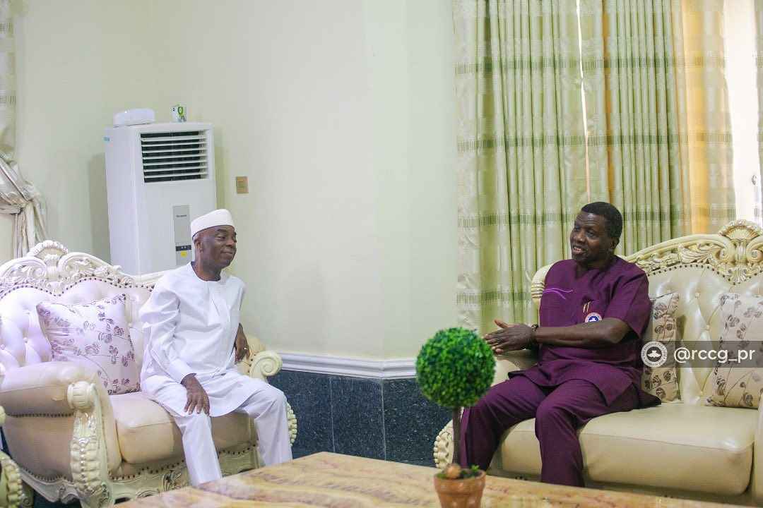 Bishop David Oyedepo and Pastor Enoch Adejare Adeboye