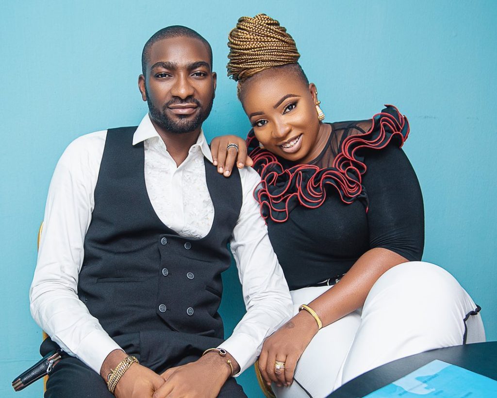 Anita Joseph and husband, MC Fish