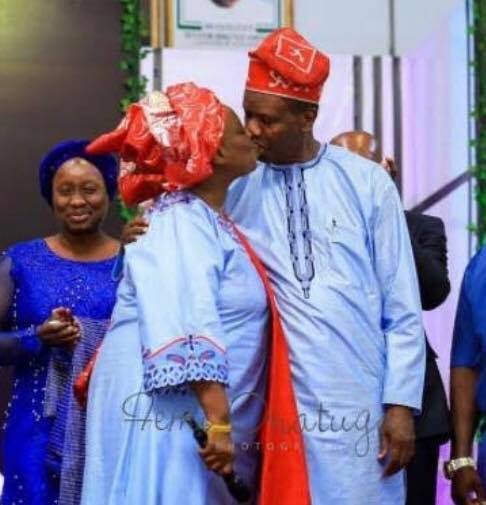 Pastor Adeboye and wife