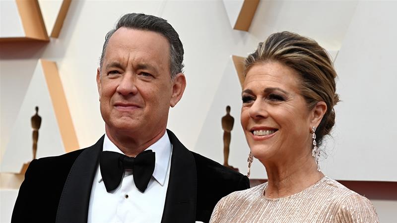 Tom Hanks and wife, Rita Wilson