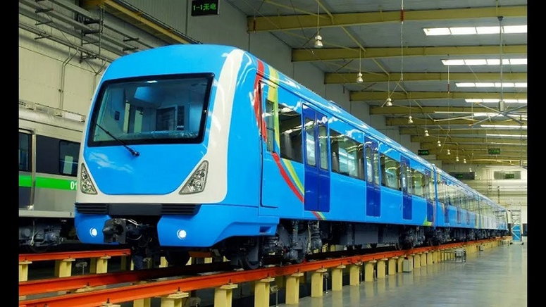 Lagos mass transit trains