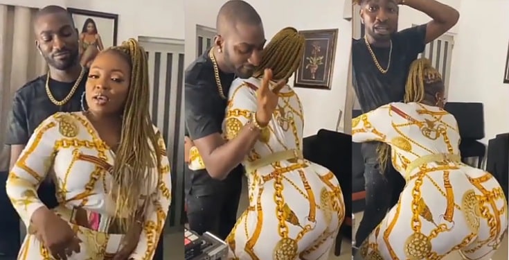 Anita Joseph twerks for her husband