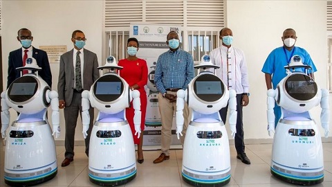 Rwanda acquires robots that can screen 50 to 150 people of coronavirus in 1 minute