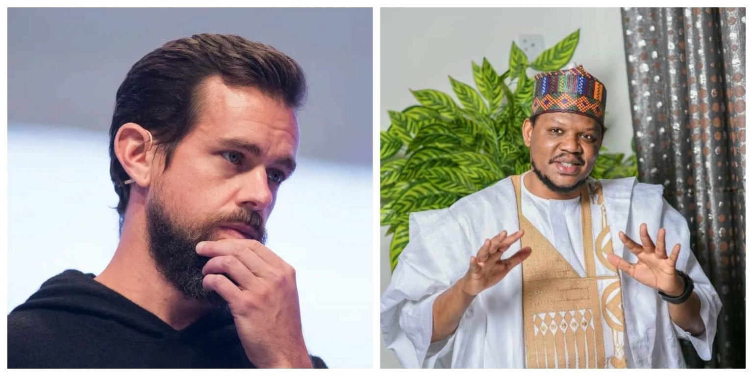 Jack Dorsey and Adamu Garba