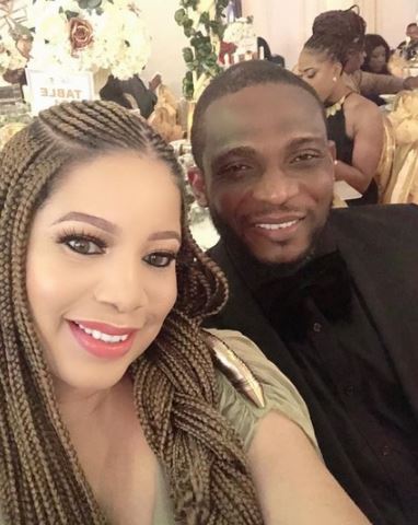 Chinda and husband, Coker