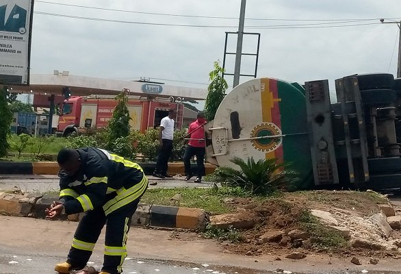 tanker fuel spillage