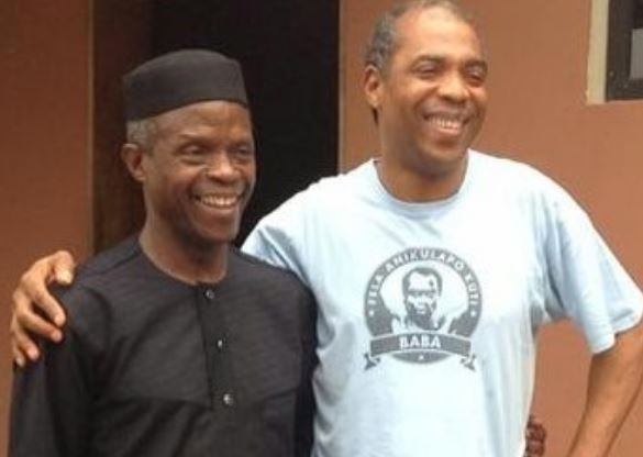 Yemi Osinbajo and Femi Kuti