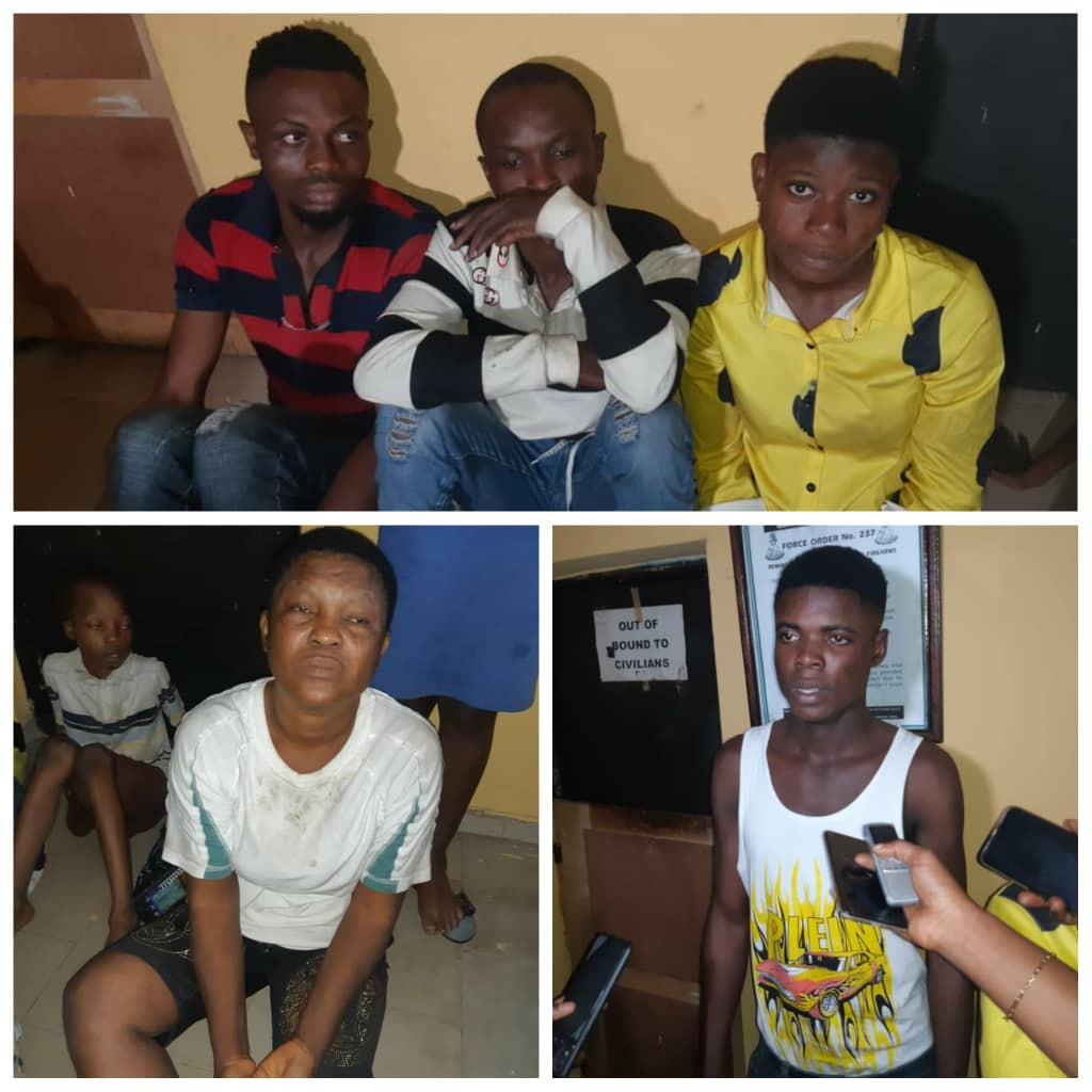 The child trafficking syndicate busted in Anambra