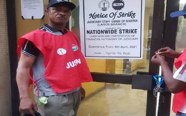 Judiciary workers embark on strike action