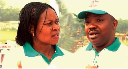 Odumakin and wife