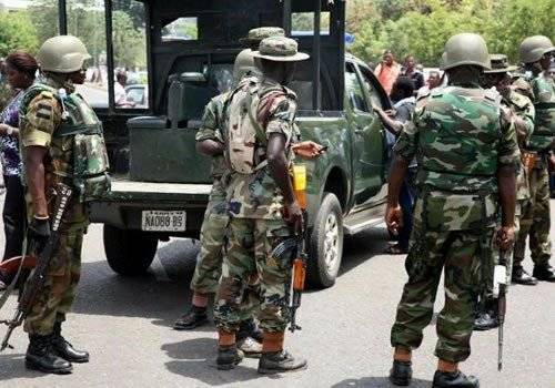 Nigerian soldiers