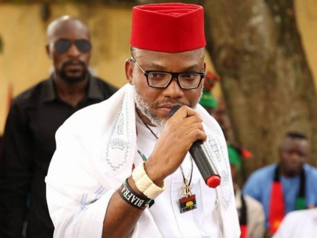 Indigenous People of Biafra leader, Nnamdi Kanu