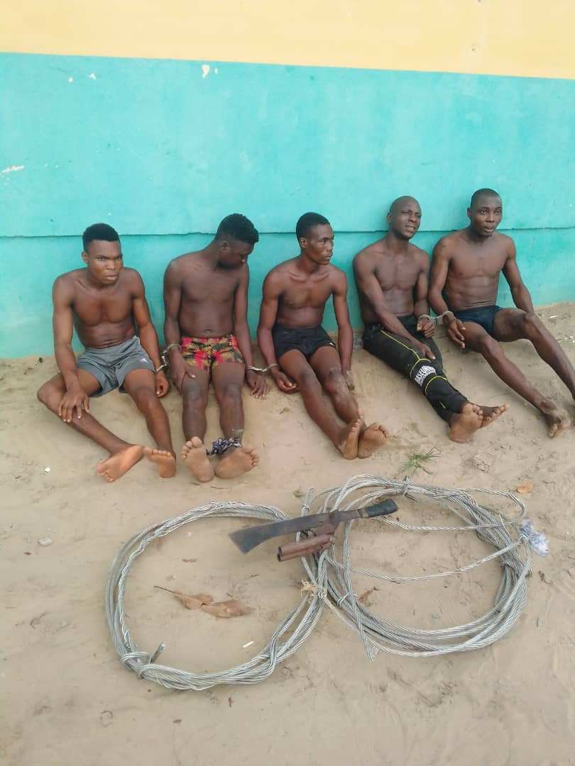 Criminals arrested in Delta state