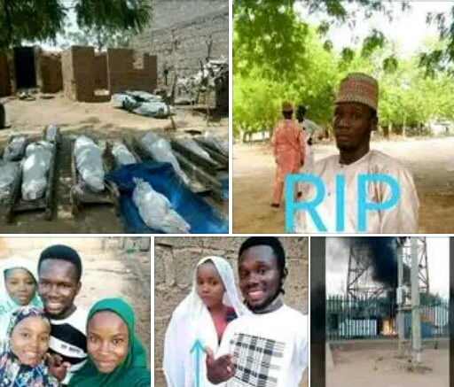 Residents slaughtered by Boko Haram terrorists